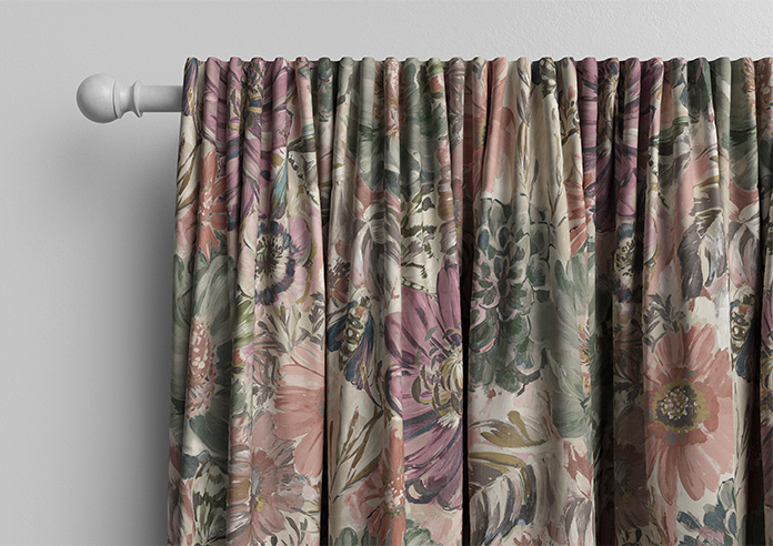 Spring Garden, Khaki - Made to Measure Curtains - Image 10